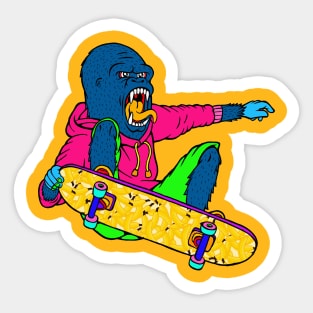 Go Ape Shred Sticker